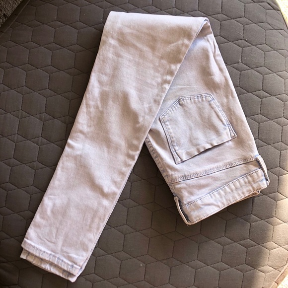 Topshop Moto Jaime Light Wash Skinny Jeans - Picture 6 of 8